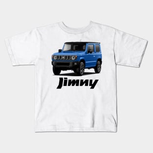 New Suzuki Jimny - Blue Kids T-Shirt